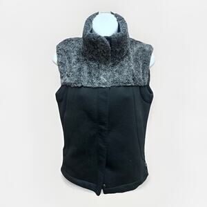 The North Face Womens Vest Size Small Black Full Zip Casual Sleeveless